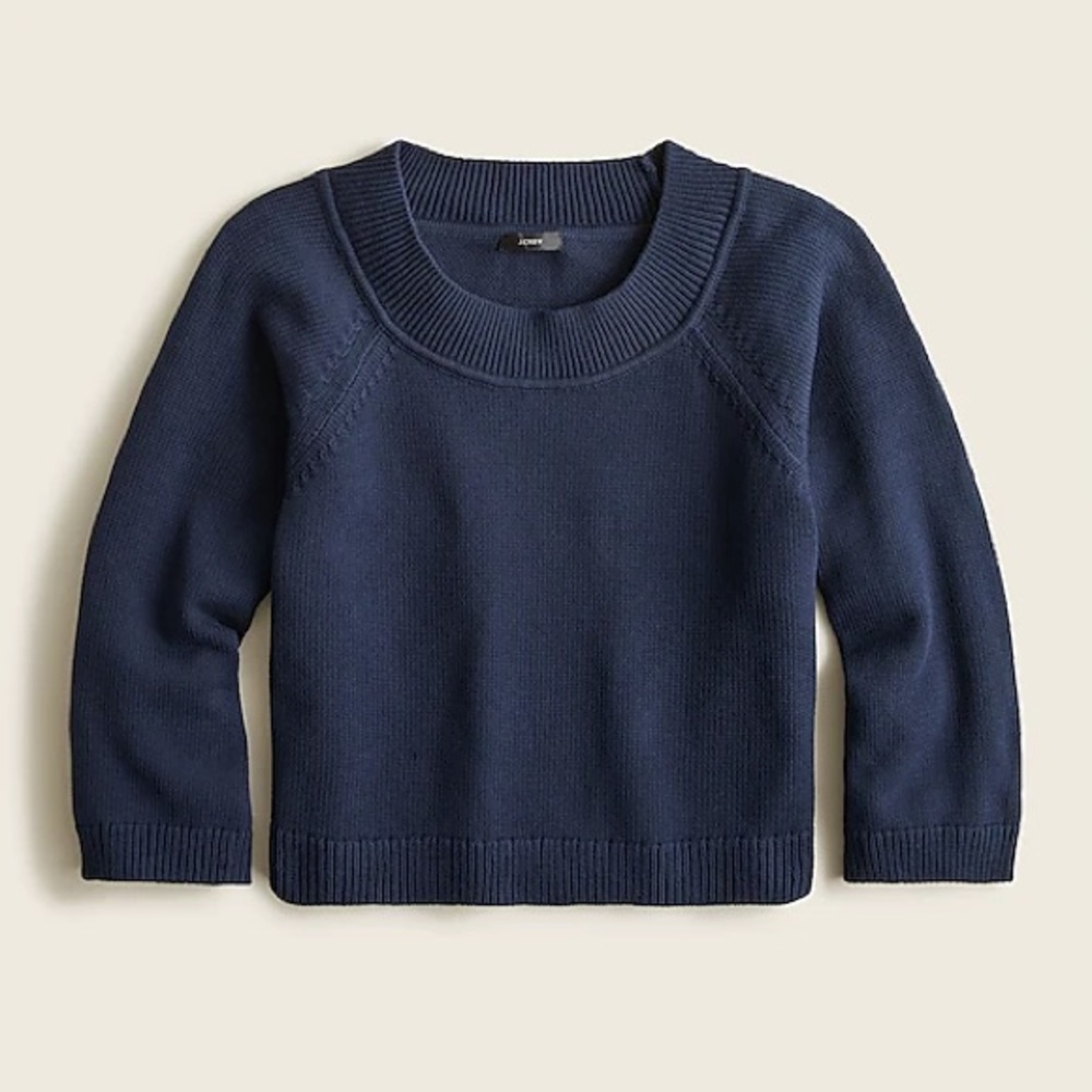 J. Crew Relaxed Sleeve Boatneck Sweater - Picture 3 of 12